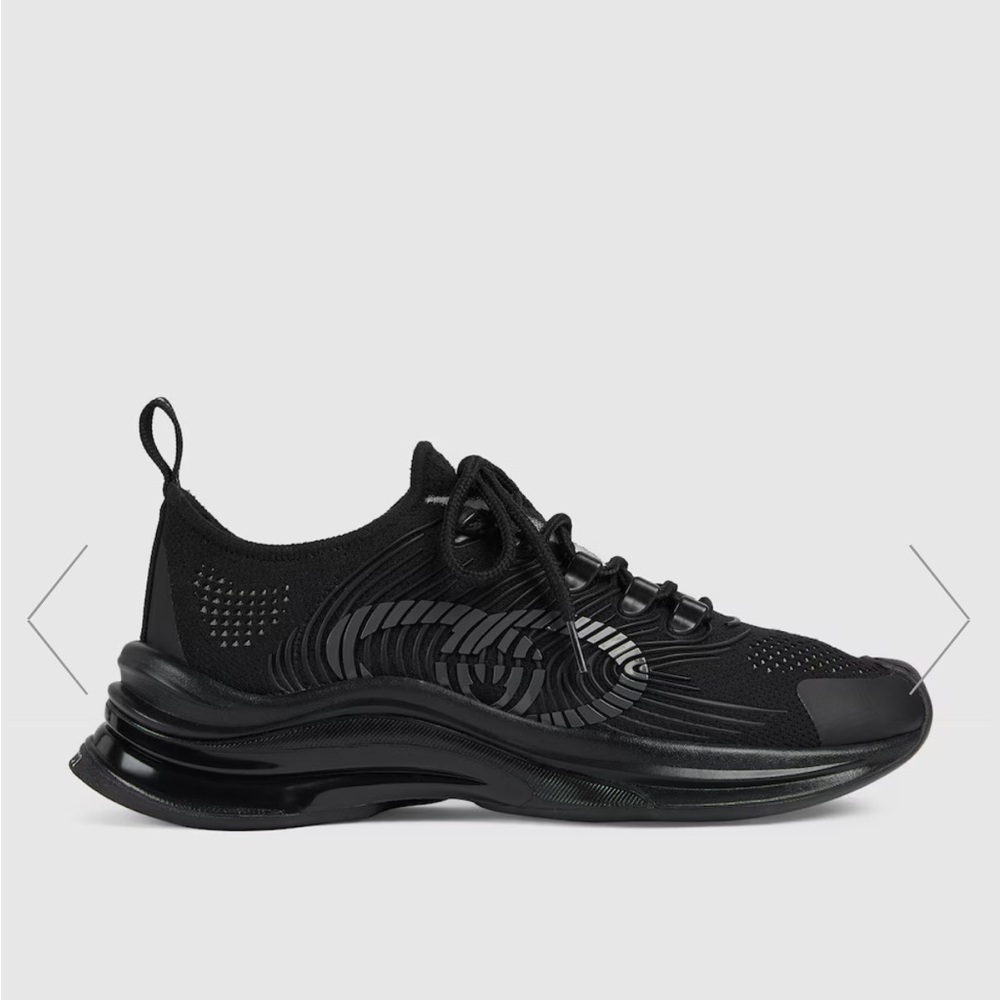 Gucci Black Performance Athletic Shoes